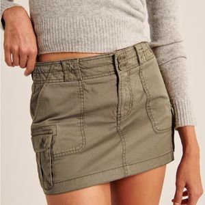 2000s Utility Micro Mini Skirt